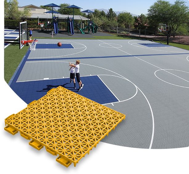 PVC BASKET COURT COVER