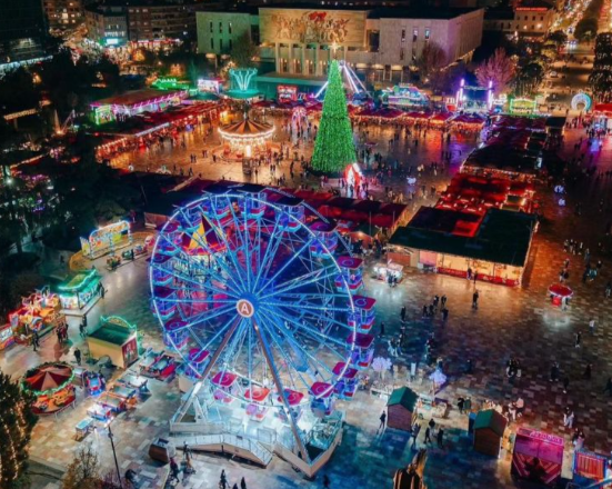 Christmas and New Years Eve in Tirana